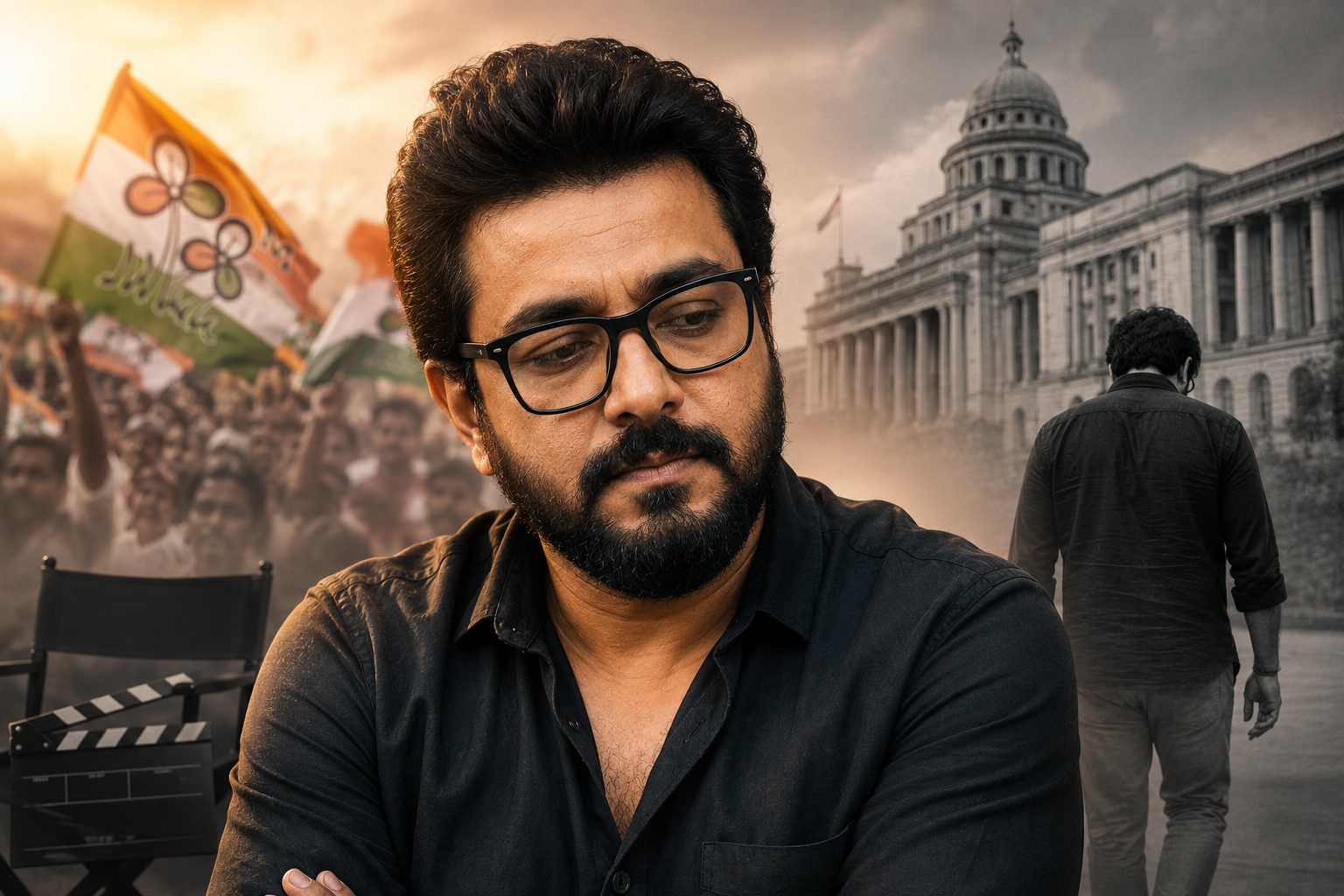 রাজনৈতিক সফরে ইতি টানার ঘোষণা রাজ চক্রবর্তীর