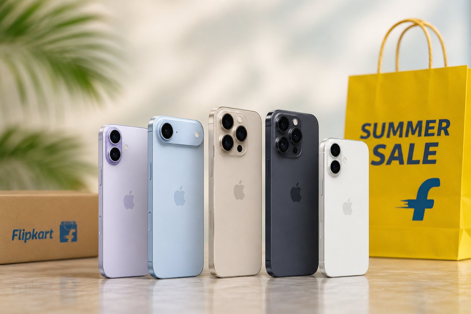 Flipkart Summer Sale 2026 iPhone discount offers on Apple smartphones